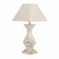 Wooden Urn Square Table lamp