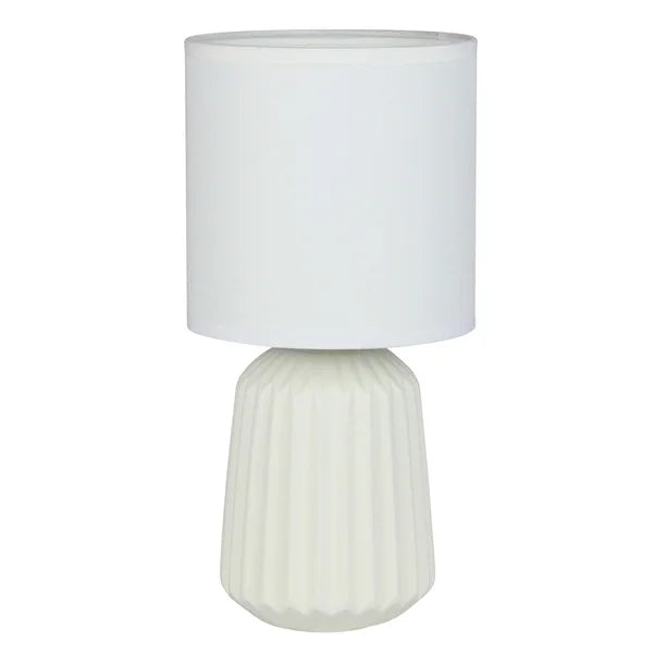 Ricard 26.5Cm White Glaze Table Lamp