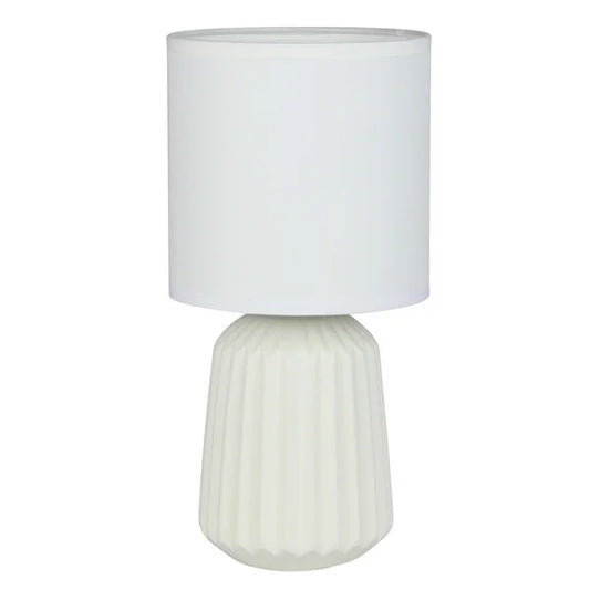 Ricard 26.5Cm White Glaze Table Lamp