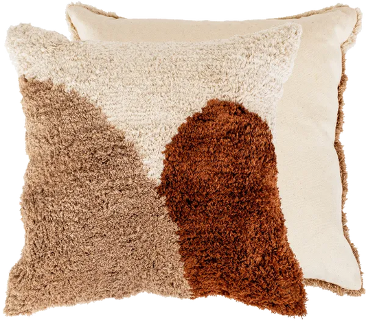 Malini Ancoat Cushion TUFTED CUSHION IN WARM SHADES 45 X 45