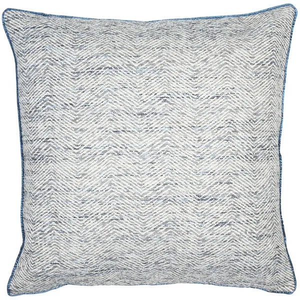 Malini Ripple Navy Cushion 43x43