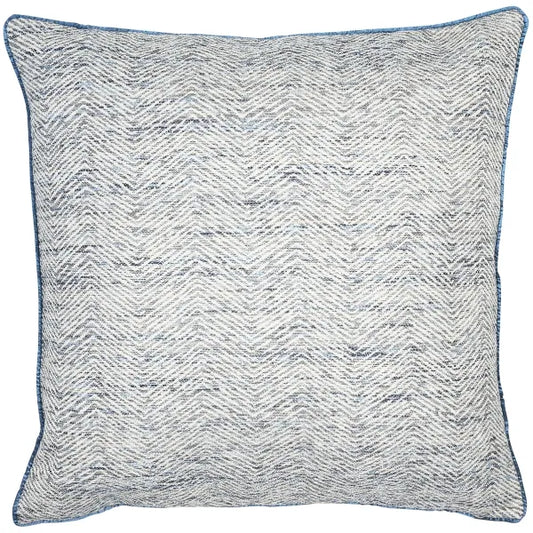 Malini Ripple Navy Cushion 43x43