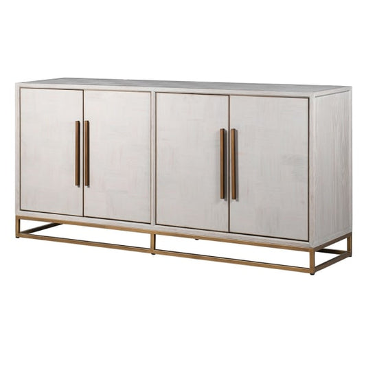 Biarritz Squares 4 Door Sideboard, 88x180x45cm