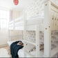 White Bunkbed