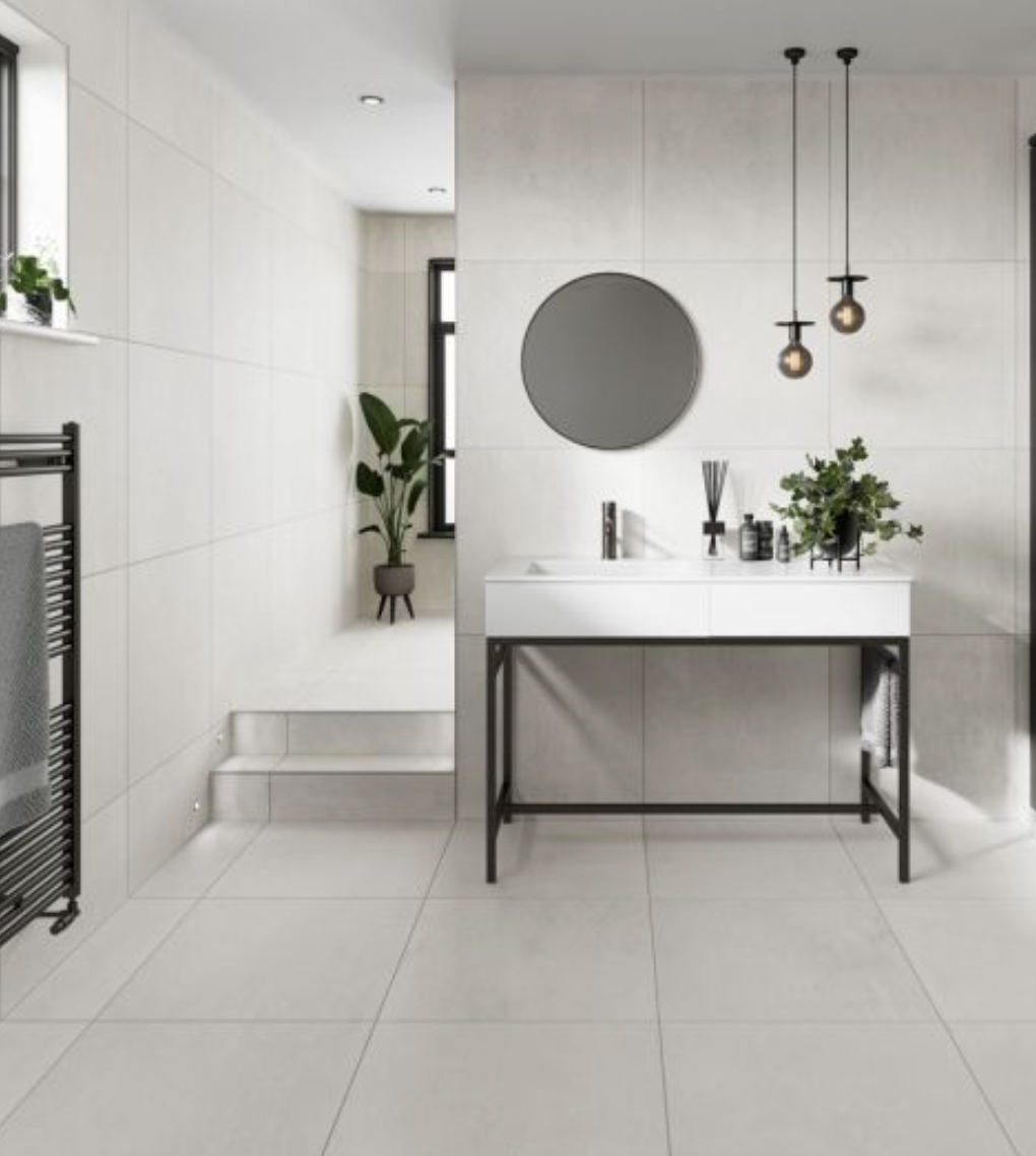 Loft White Glazed Porcelain W&F 800x800mm