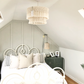 Macrame Chandelier Light Shade, 40x24cm