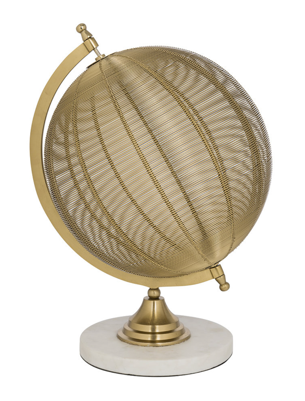 Wire Globe - Gold