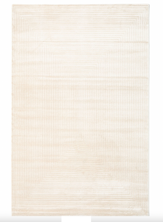 Illusion Rug - Cream white 300x400cm