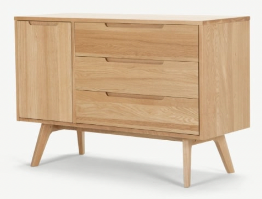 Jensen Sideboard in Oak, 120x80x45cm