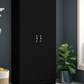 Maybery 2 Door Wardrobe - Black