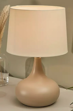 Laura Touch Lamp, 26x41cm