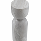 Salt Lamp Table - White Marble