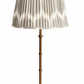Chukka table lamp in antiqued brass, 43x11.5cm