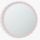 John Lewis + Matthew Williamson Bobbin Round Wall Mirror, 80cm, Pink