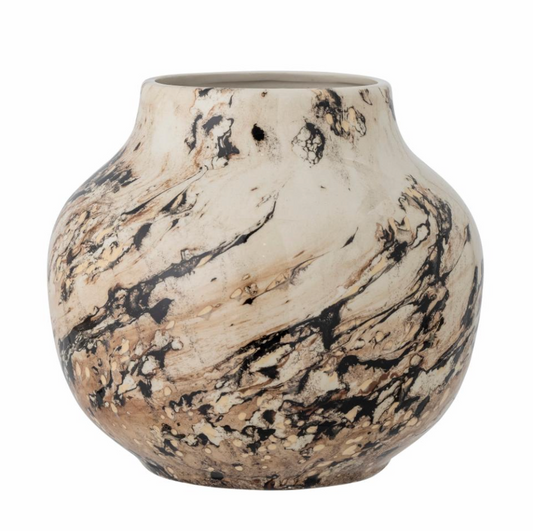 Janka Vase, Brown, Stoneware