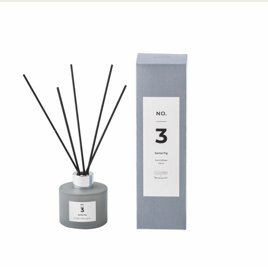 NO. 3 - Santal Fig Scent Diffuser, Blue, Scent Liquid