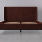 Bed 02 King Sized Bed | Burgundy, 164x104x230cm