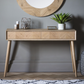 Milano 2 Drawer Console Table, 120x38x80cm