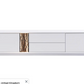 Glen Tree Bark Extra Wide LED TV Unit, 180x40x45cm