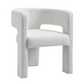Greenwich White Boucle Dining Chair
