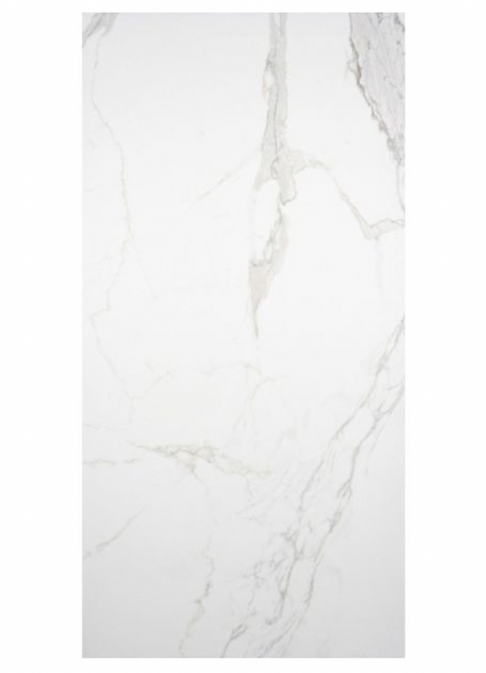 Cappella White Polished Marble Effect 1200x600 Wall and Floor Tiles