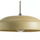 Habitat Abaya Spun Bamboo Pendant Shade - Cream, 11x37cm
