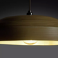 Habitat Abaya Spun Bamboo Pendant Shade - Cream, 11x37cm