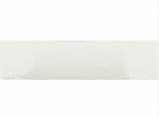 Vernon Rustic White Gloss Ceramic Wall Tiles 75 x 300mm