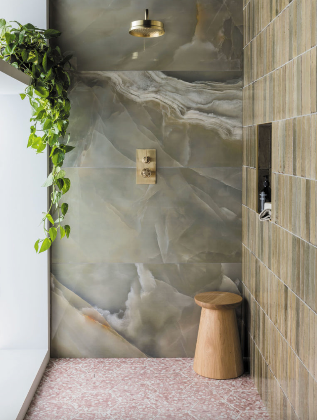Onyx Nouveau Jade Gloss Porcelain 1200x600x9