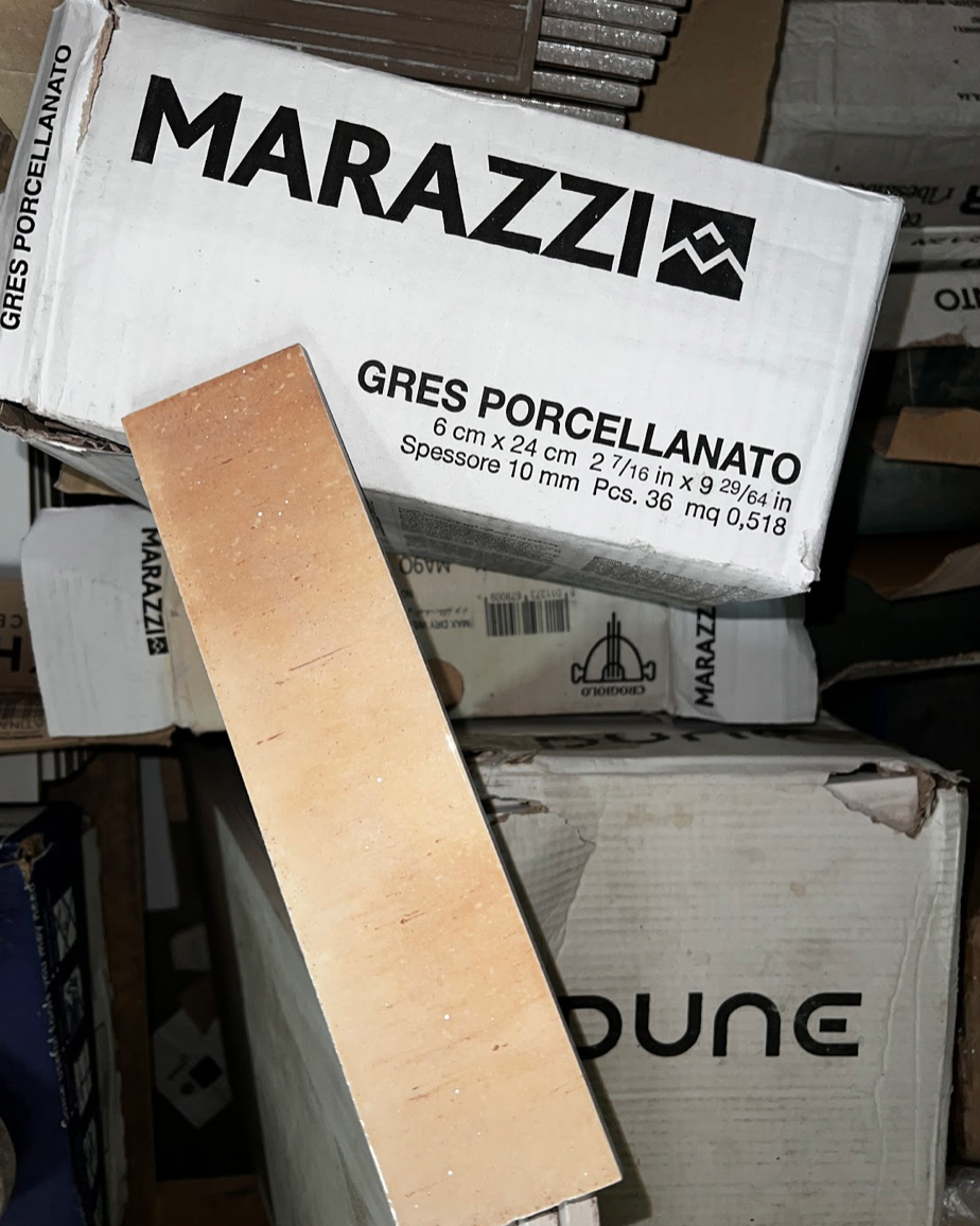 Marazzi Lume Pink Lux 6x24 cm
