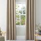 John Lewis Textured Weave Recycled Polyester Pair Blackout Lined Pencil Pleat Curtains