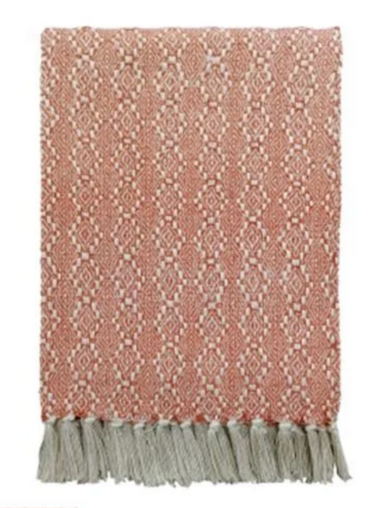 Malini Niverna Rust Throw 130 X 180