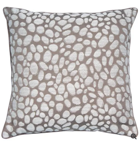 Malini Pebbles Taupe Cushion 43 x 43