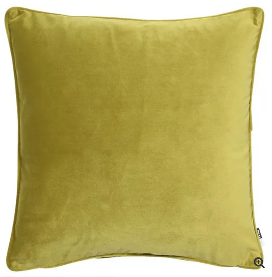 Malini Luxe Acidgreen Cushion 43 x 43