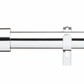 Trinity Metal Extendable Eyelet Curtain Pole 25/28mm - Chrome