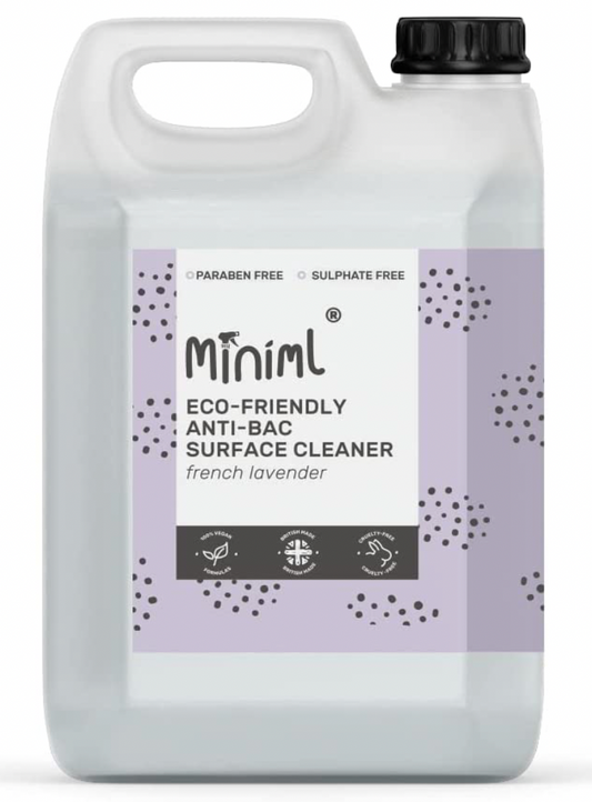 Miniml Eco Antibacterial Spray Surface Cleaner 5L Refill