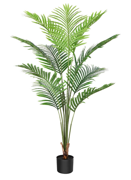 CROSOFMI Artificial Areca Palm Tree 150CM