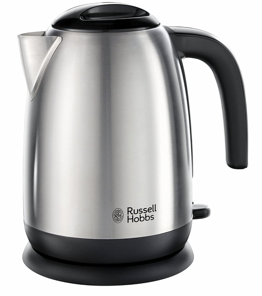 Russell Hobbs 23910 Adventure Brushed Stainless Steel Electric Kettle - 1.7L Brushed Steel