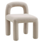 Libby Light Taupe Boucle Dining Chair, 52x58x70cm