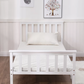 Marquise Bed Frame - White, Single,82cm H X 98cm W X 198cm L