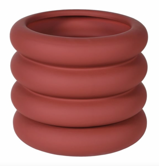 Rust Ceramic Pot