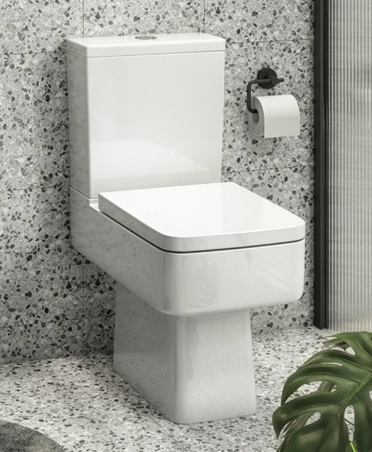 Brooklyn Modern Square Toilet