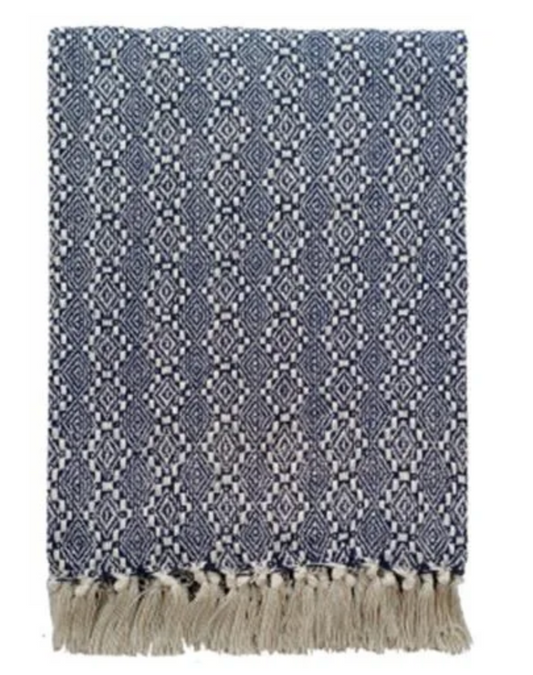 Malini Niverna Navy Throw