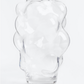 Bubbled glass vase