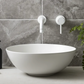 Arezzo 400mm Matt White Round Counter Top Basin