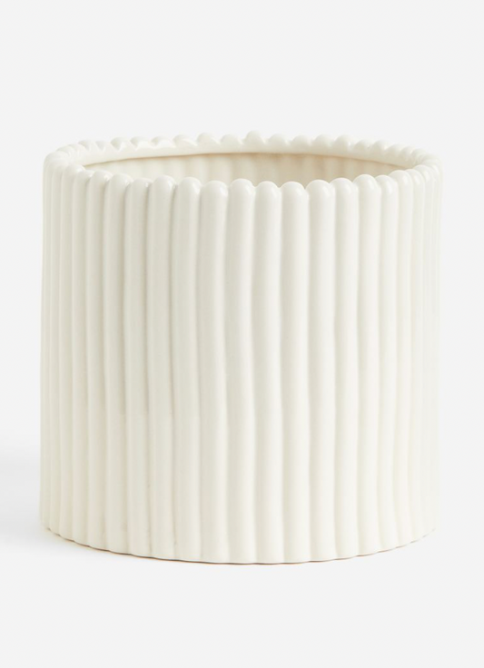 Large stoneware plant pot
