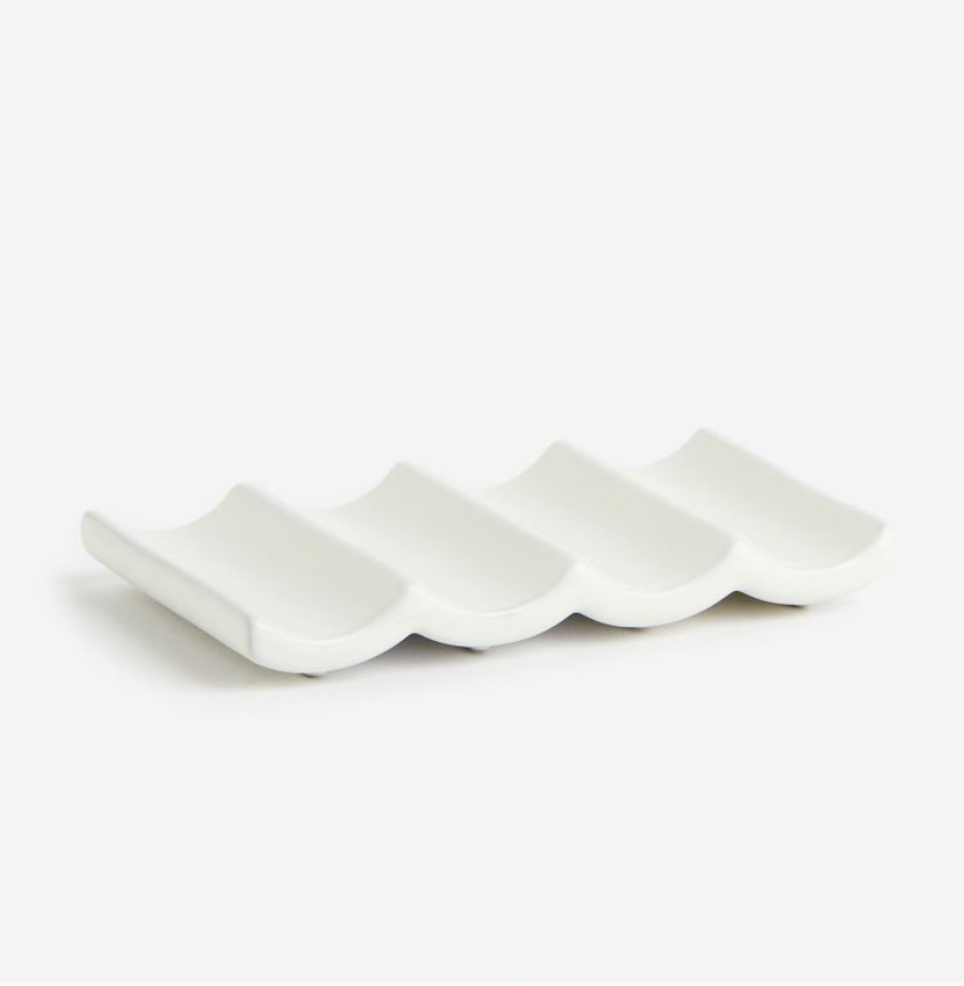 Stoneware soap dish
