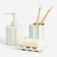 Stoneware soap dish
