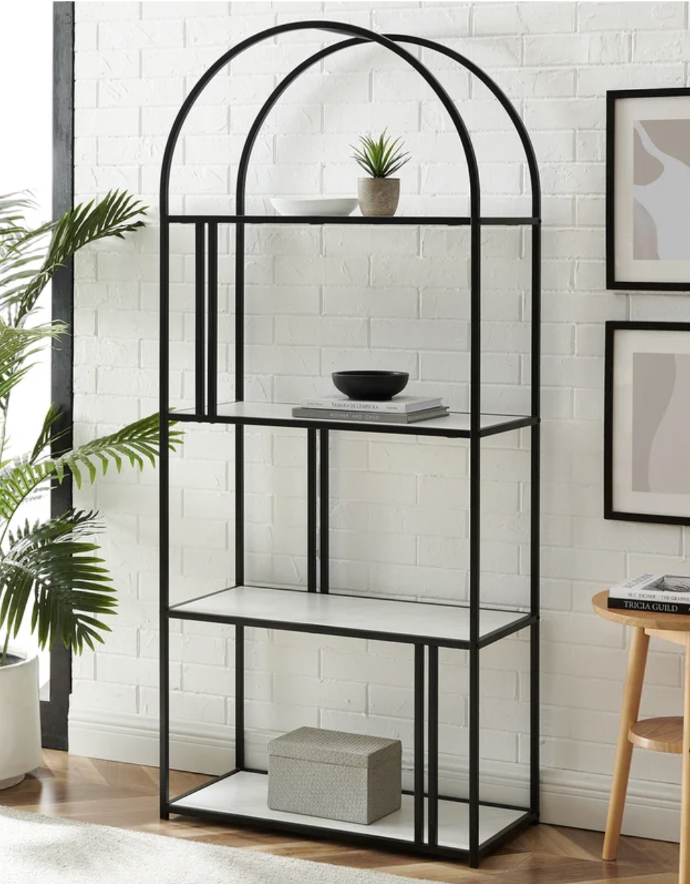 Zebulon Asymmetric Bookcase, 172.72x76.2x35.56cm