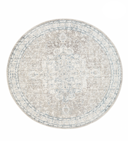 Nadia Rug - Cream white / Greige 200cm